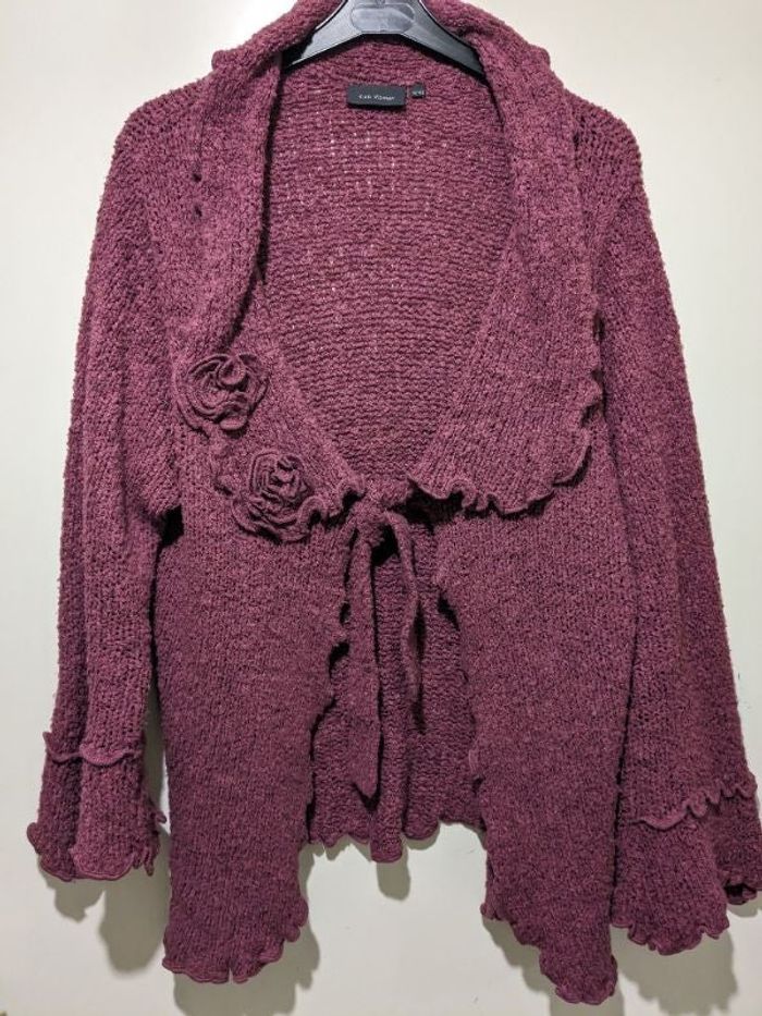 Magnifique gilet Kiabi Woman violet. Taille 46/48