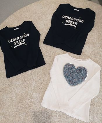 Lot haut manches longue