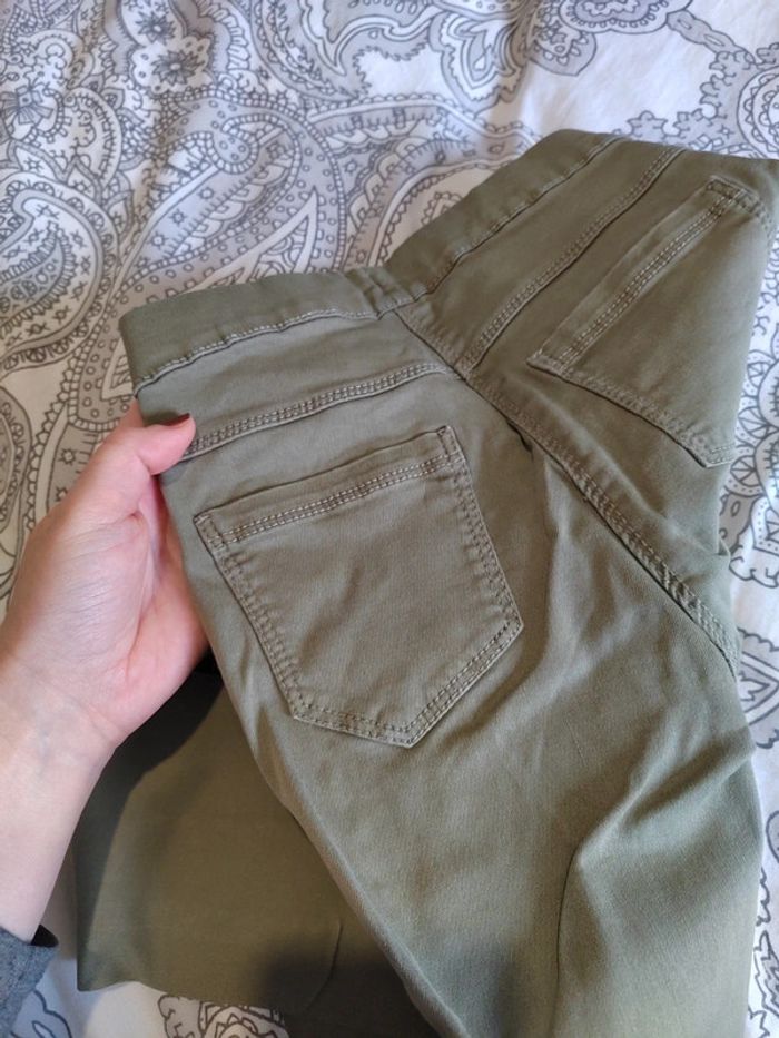 Jegging kaki 8 ans tape à l'œil - photo numéro 5