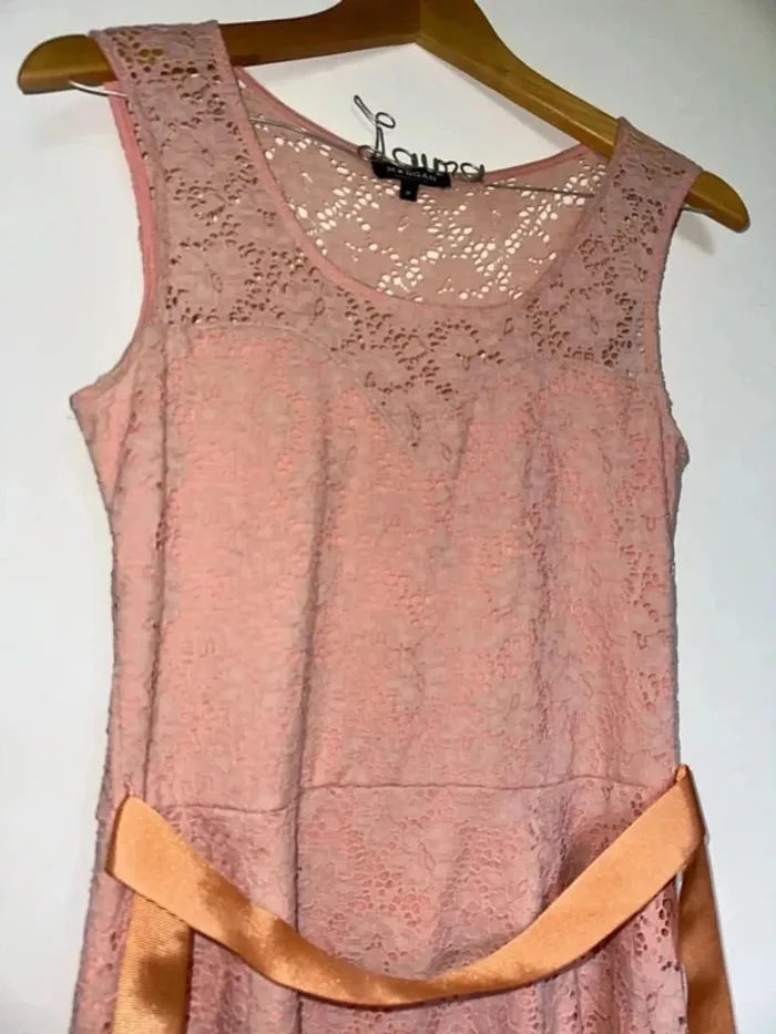 Femme M - robe été rose - photo numéro 3
