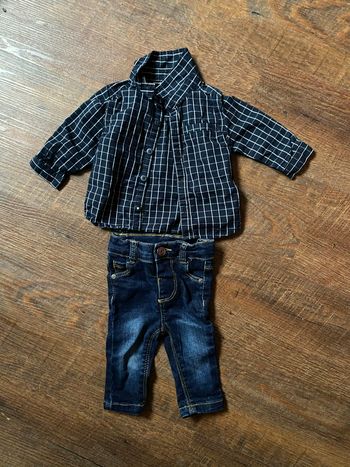 Ensemble jean chemise