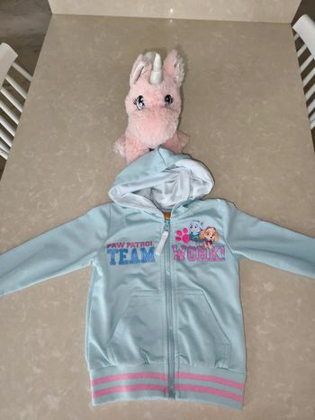 🪷adorable gilet zippé pat patrouille 4 ans