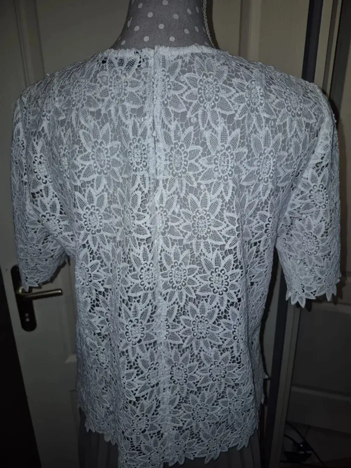 Blouse dentelles Zara - photo numéro 3