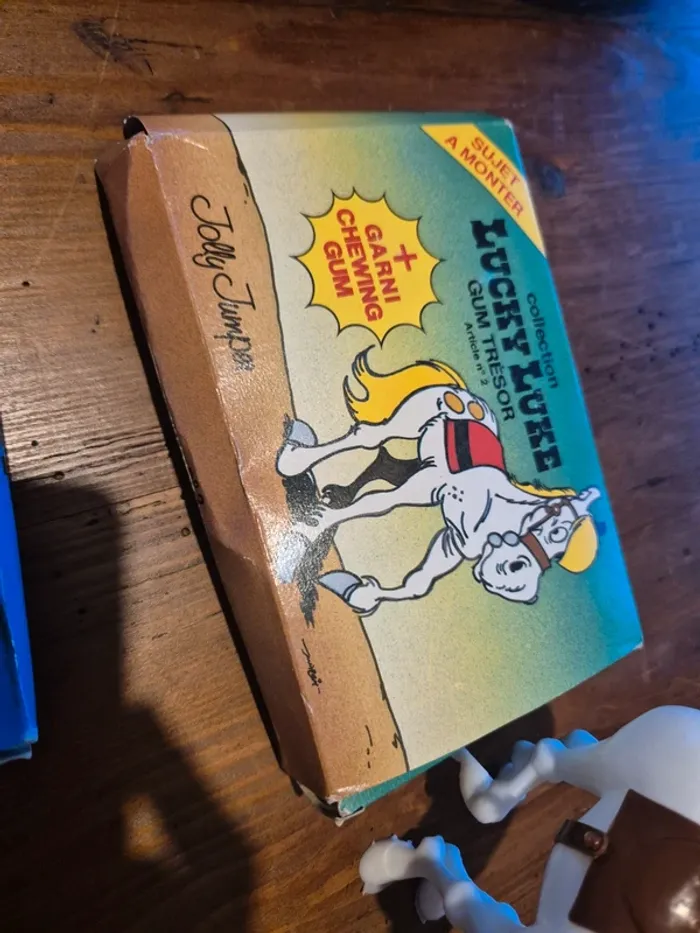 Lot figurines gum trésor vintage lucky luke - photo numéro 5