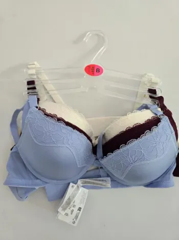 Lot de 3 soutien gorge push up