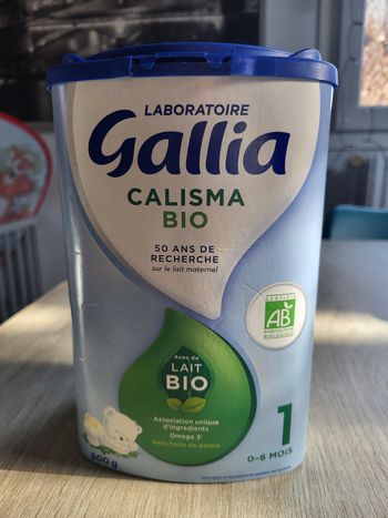 Lait 0-6 mois ( vache et chèvre)