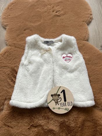 Gilet fourrure sans manches