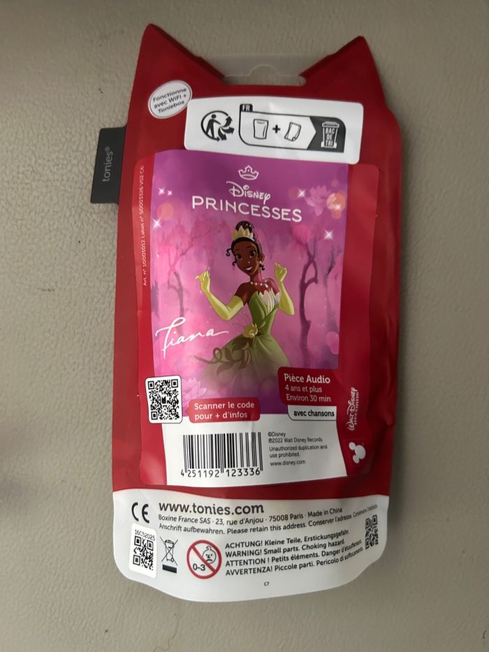 Tonies la princesse et la grenouille Tiana neuf - photo numéro 2