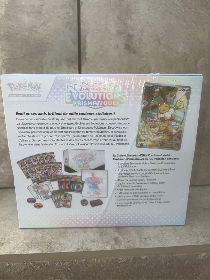 Etb Pokémon 8.5 évolutions prismatiques - photo numéro 6