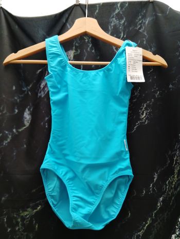 Justaucorps bleu fille taille 10 ans - neuf