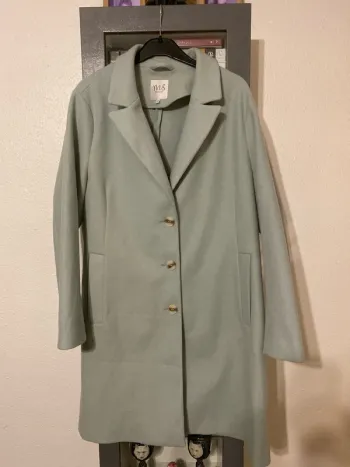 manteau long menthe 48 Ms Mode