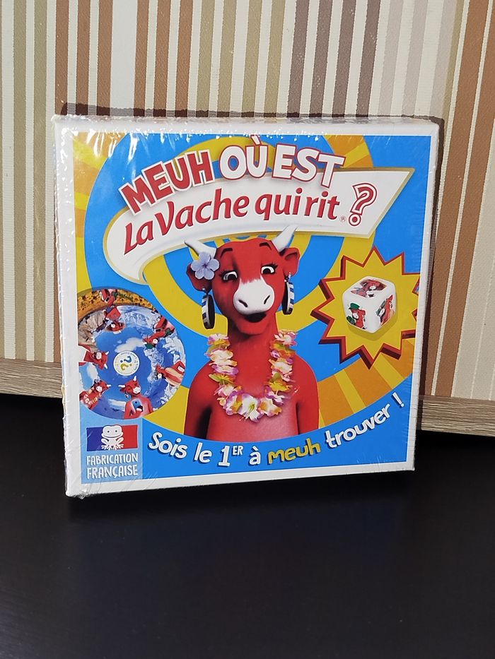 🟣Ludo éducatif Meuh où est la vache qui rit Neuf sous blister