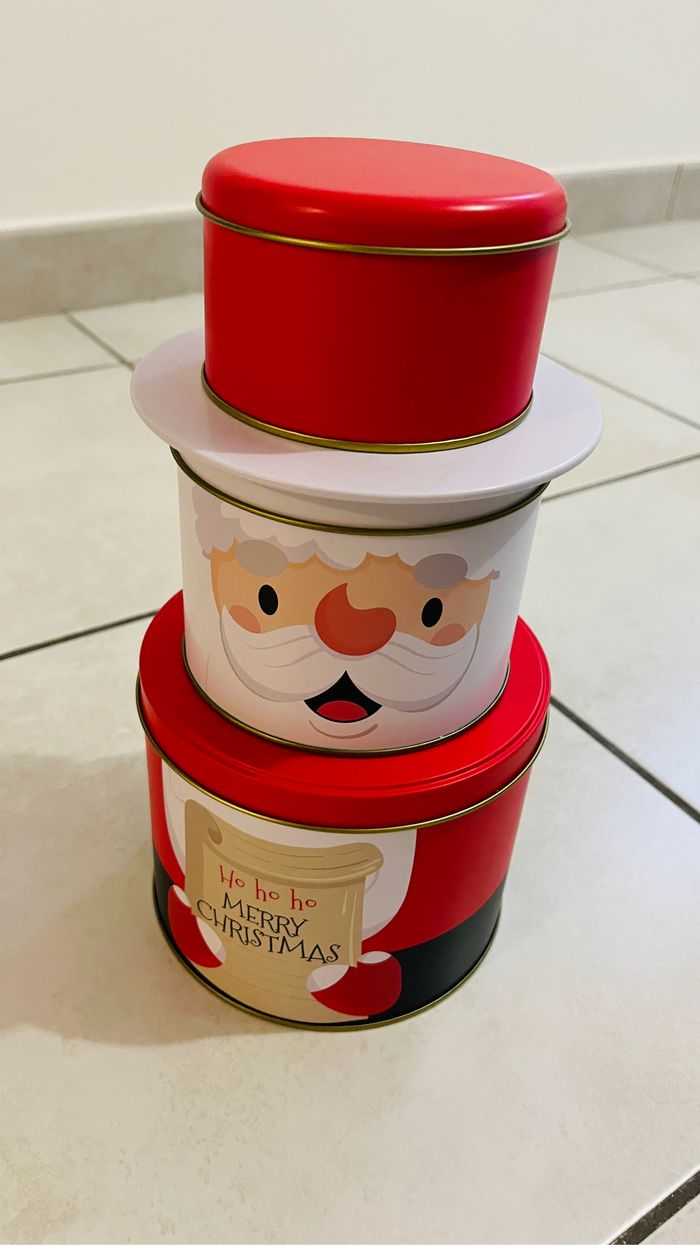 Boîte à biscuits de noël - photo numéro 2