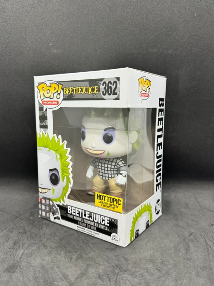 Funko pop beetlejuice 362 Hot Topic
