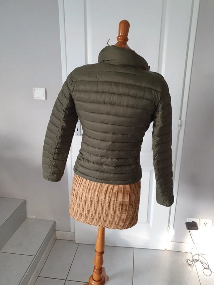 Doudoune kaki fille ado femme Jennyfer xs - photo numéro 4