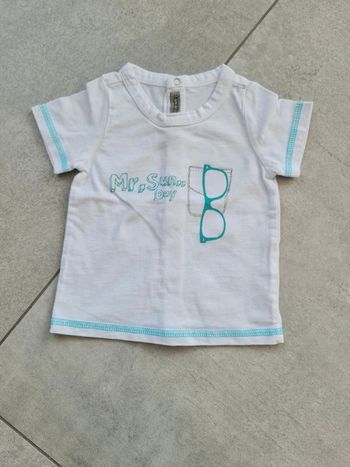 T-shirt manches courtes 3 mois