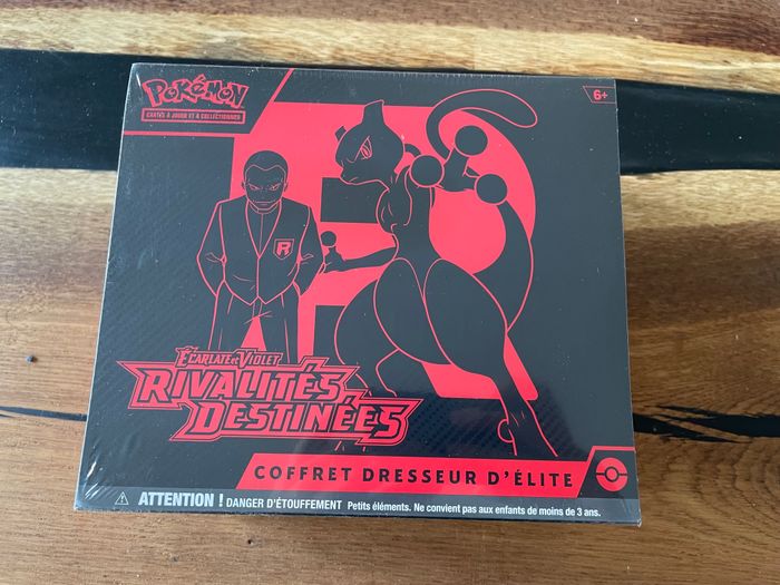 ETB EV10 Rivalités Destinées Coffret Dresseur d’Elite FR Neuve/Scellée FR
