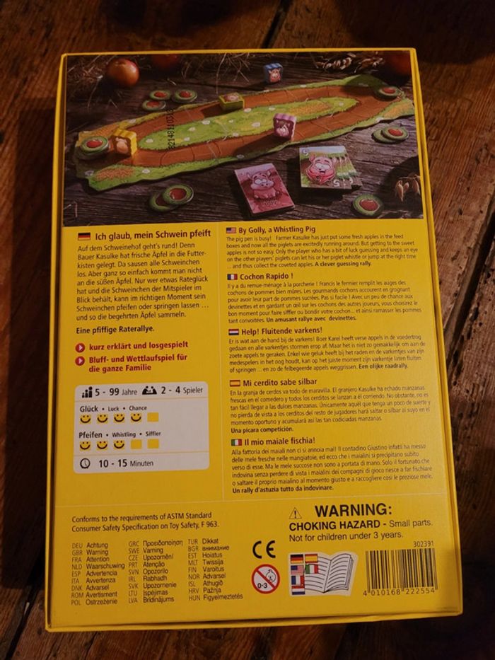 HABA Jeu de société Cochon Rapido en excellent etat - photo numéro 2