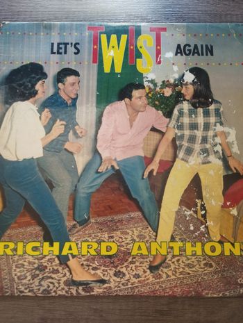 Richard Anthony  – Let's Twist Again 45t
