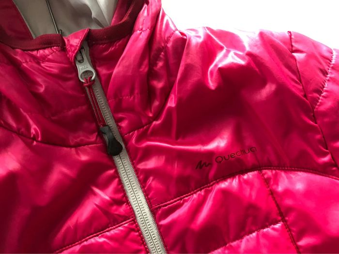 Doudoune rose quechua taille 8ans - photo numéro 3
