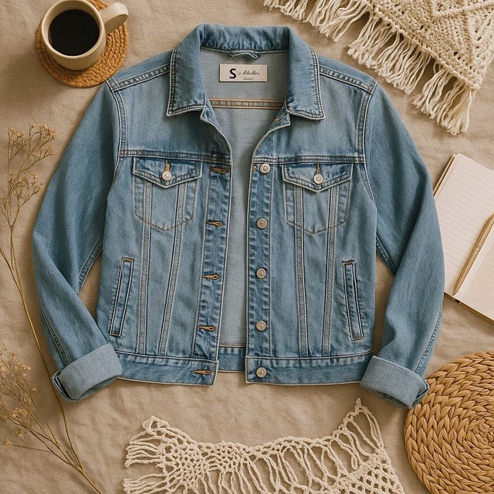 💙 Veste en jean H&M – Taille L 💙 - photo numéro 2