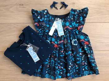 Blouse en Liberty Maynard's garden Jacadi T-5 ans