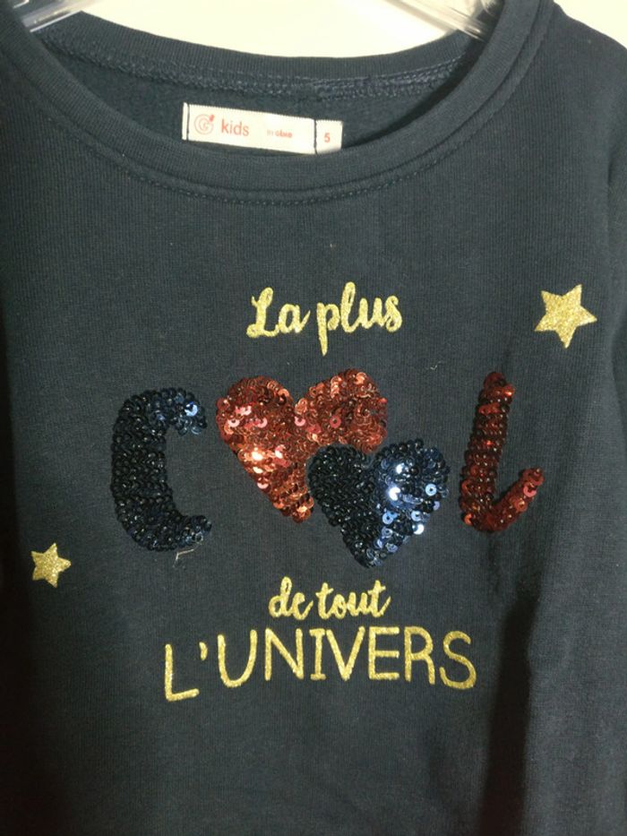 Sweat Gémo taille 5 ans - photo numéro 3