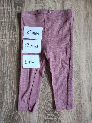 Legging 6/12 mois