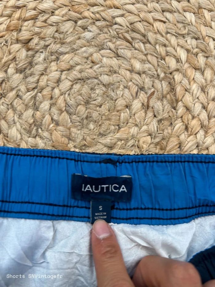 Short de Bain Nautica Homme Marine/Bleu Taille S | Très Bon État | SNVintagefr | BS422 - photo numéro 4