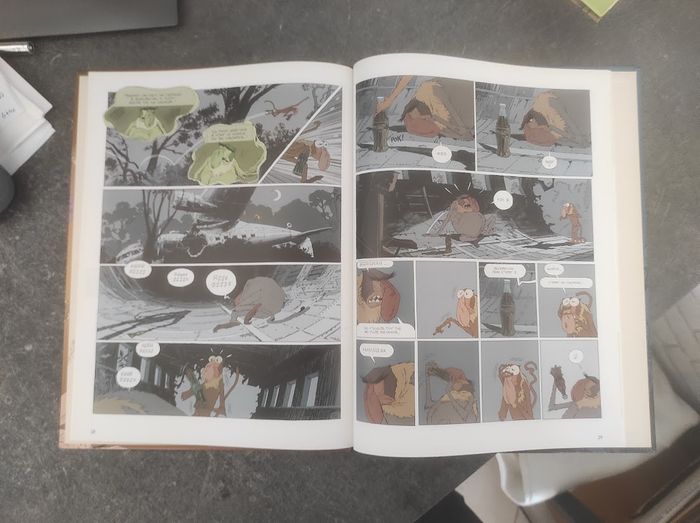 Le Singe qui aimait les fleurs Krassinsky Dargaud Poisson Pilote 2007 - photo numéro 4