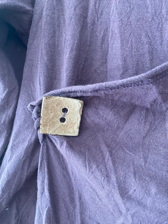 Haut croisé prune - photo numéro 3