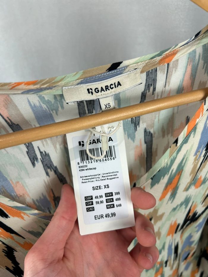 Blouse oversize Garcia XS neuve - photo numéro 3