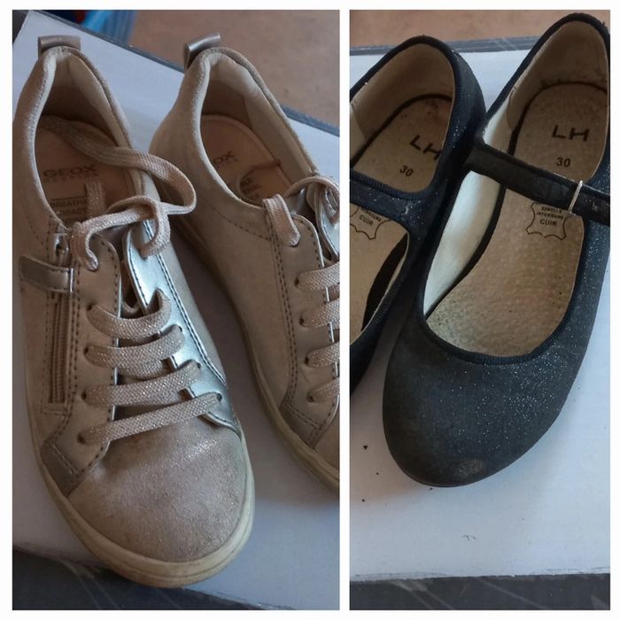 Lot 2 paires - 30 - basket ballerine 🩷