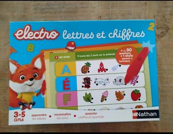 Electro lettres et chiffres