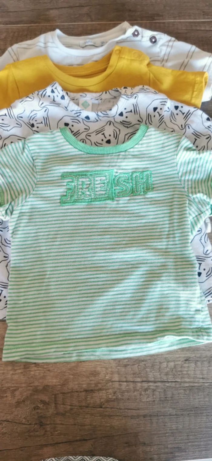 Lot t shirt bébé garçon - photo numéro 3