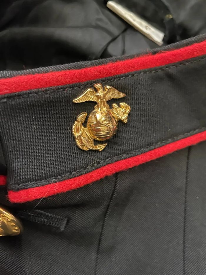 Veste Gabardine US Marine Corps ROTC – Vintage militaire – Taille 41S - made in USA - photo numéro 5