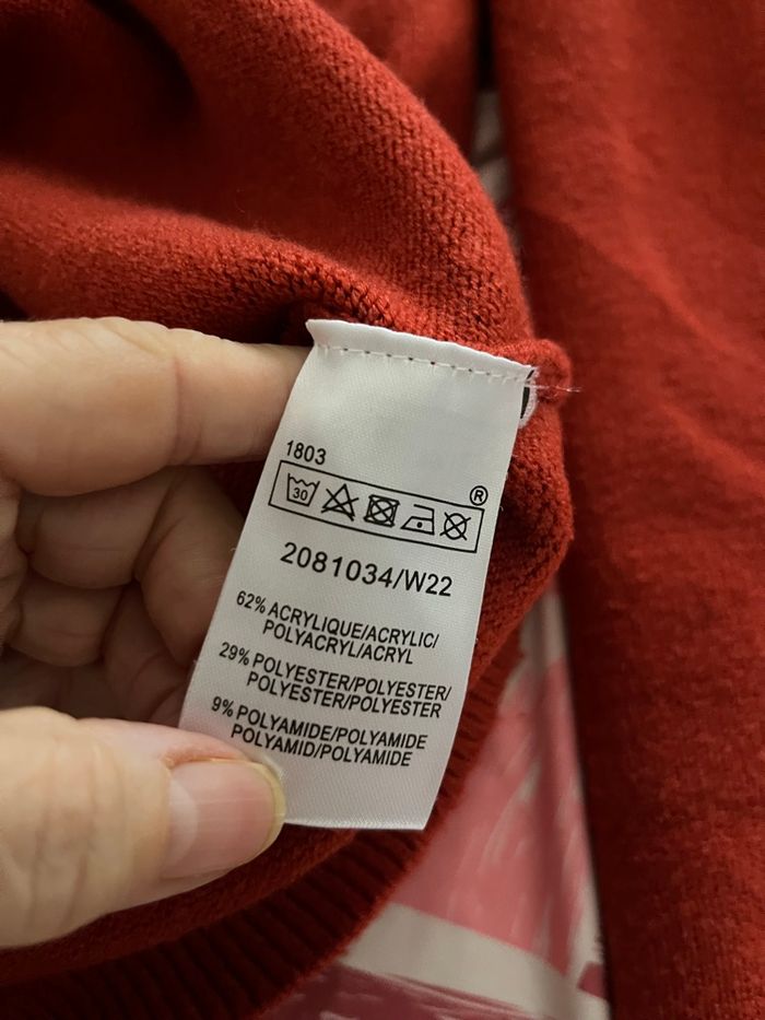 Pull  rouille Zamba T 50/52 - photo numéro 3