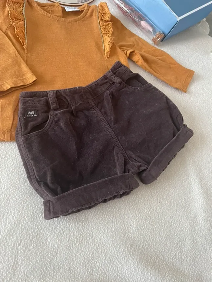 🌼 Ensemble bébé chic et confortable – Tao & Lili Gaufrette 🌼 - photo numéro 3