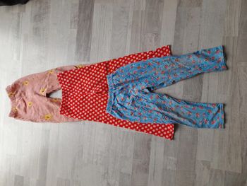 Lot 3 leggings 8 ans fille