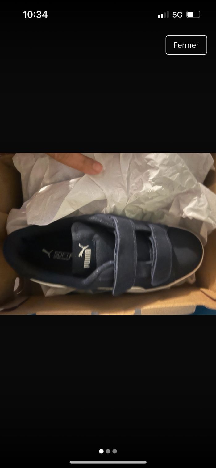 Basket puma taille 35