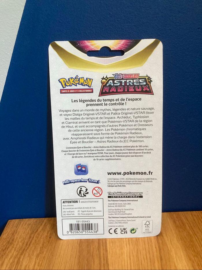 Pokemon - blister Astres Radieux EB10 - photo numéro 2