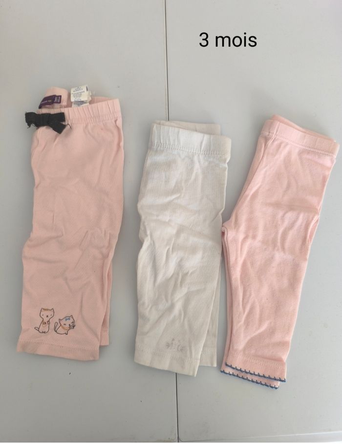 Lot de 3 leggings