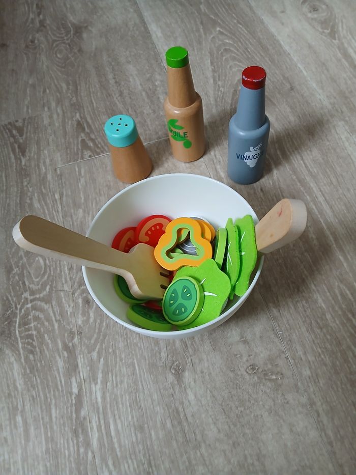 Jouet salade composée vertbaudet - photo numéro 3