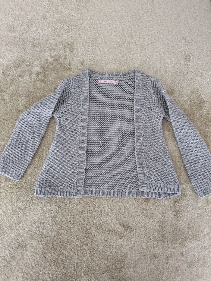 Gilet Cardigan Maille Perlée Scintillante