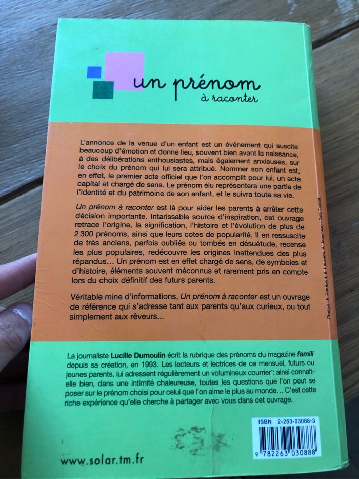 Un prénom à raconter : histoire des prénoms pour mieux le choisir 😉 - photo numéro 2