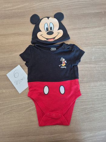 Body garçon 6 mois, Mickey