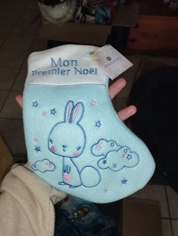 Chaussette mon premier Noël