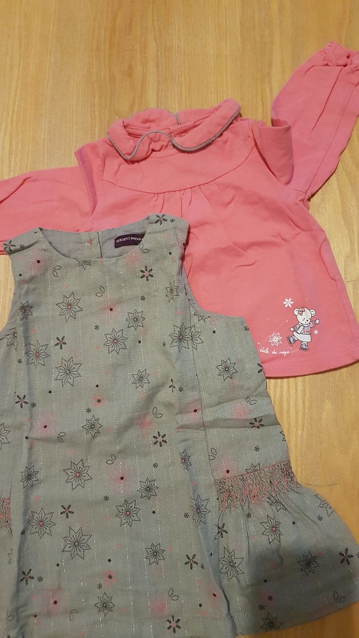 Ensemble fille 6 mois