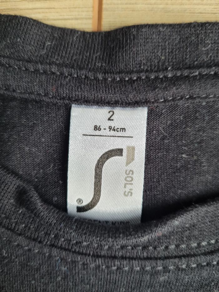 Tshirt Noir 2 ans Guadeloupe - photo numéro 2