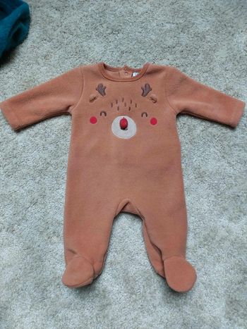 Pyjama polaire renne